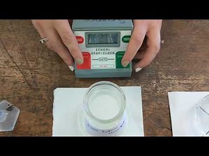 Sodium Thiosulfate and hydrochloric acid - Edexcel Rates of reaction Part 2