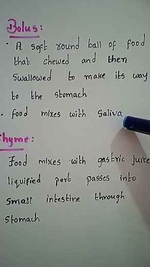 Human physiology||Bolus, chyme|Digestive system||NEET, CTET@Happy learning