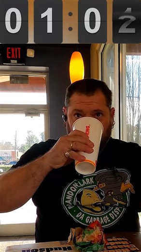 Who Can Eat More Whoppers and Dessert? 🍔🍰 | Da Garbage Disposal