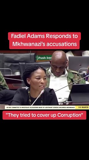 Fadiel Adams Responds to Mkhwanazi's Accusations