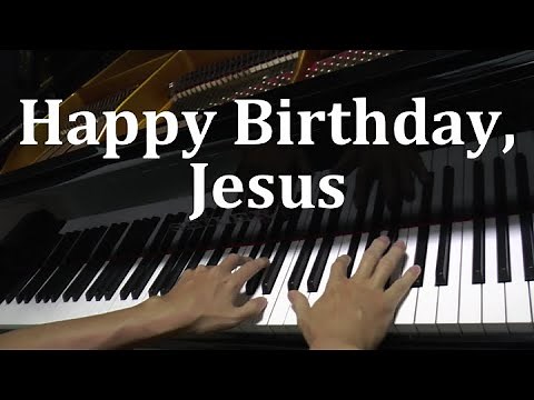 Happy Birthday, Jesus - Cymbala Carol Joy (Piano Cover with Lyrics)