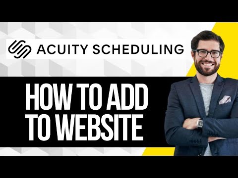 How to Add Acuity Scheduling to Your Website