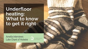 3 comments | In this video, Amelia interviewed Luke Chant of Hotwire, a Melbourne based company that specialises in underfloor heating. He shared key tips and knowledge about how to including underfloor heating in your new home or renovation project. | Undercover Architect | Facebook