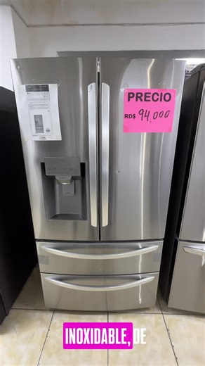 Electrotodo Oulet electrodomésticos 🟡 on Instagram: "✨ LG LRMXS2806S – 4 puertas, 28 cu. ft. Espacio premium, diseño elegante y una organización brutal para tu cocina. Esta nevera te ofrece gran capacidad, doble gaveta de freezer y un sistema de hielo completo con Dual Ice Maker + Craft Ice™ Plus para que en tu casa nunca falte hielo, ni para el diario ni para reuniones. ✅ Lo mejor de este modelo: • 28 cu. ft. de capacidad • 4 puertas para mejor distribución del espacio • Double Freezer Drawers