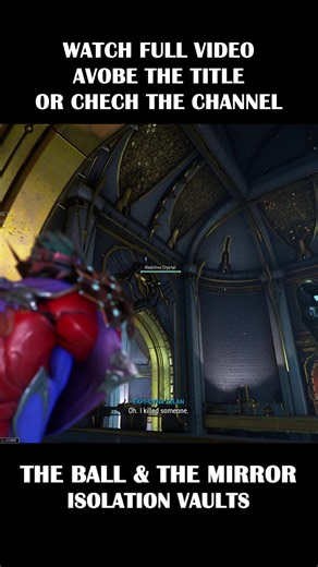 Warframe – The Ball & The Mirror Secret Room (Isolation Vaults) Full Video on YouTube: WARFRAME - All Deimos Secret Rooms (in 15mins) 📝 Description The Ball & The Mirror room in Deimos Isolation Vaults is one of those secret puzzle rooms that’s easy to miss if you’re rushing. In this short, I show you how this room works and why it’s worth checking, so you can grab the extra loot instead of walking past it. Follow for more quick Warframe tips 🎮 🔎 Tags Warframe, Deimos, Isolation Vaults, Isola