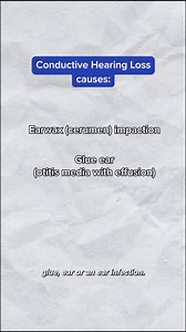 Interpreting Rinne's and Weber's tests 👂 Watch this to learn how a patient with conductive hearing loss will present as well as some of the most common causes of conductive hearing loss! For more videos like this, don't forget to follow Geeky Medics! #geekymedics #meded #medschool #medicalstudent #medstudent #osce #clinicals #clinicalskills #usmle #premed #premedlife #paces #usmle #nursing #nursingschool #nursingstudent #physicianassociate #pastudent #paramedic #acp #anp #advancedpractitioners 