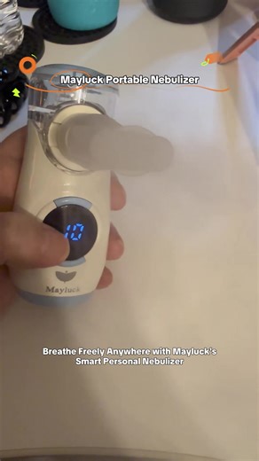 This is absolutely the best nebulizer I’ve ever used! Easy to take along for travel. Super quiet and efficient. Breathe easy! #nebulizer #breathe #EasyTravel #quickrelief #musthaves