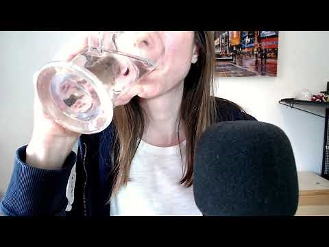 ASMR Gulping Sounds | Drinking a Glass of Water | No Talking (Request)