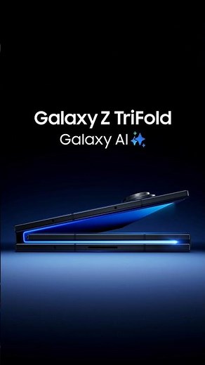 Three Time Fold😱- Samsung Galaxy Z TriFold। TriFold Smartphone। #shorts #viral