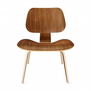 Eames® Molded Plywood Lounge Chair (LCW) from Herman Miller - Walnut