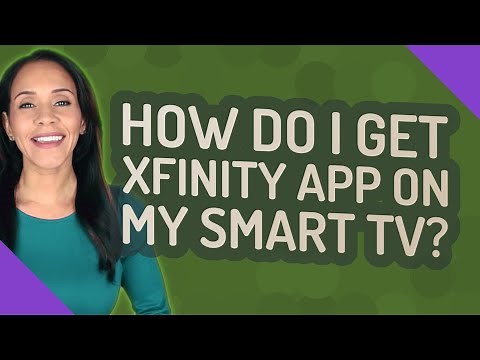 How do I get Xfinity app on my smart TV?