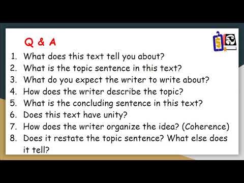 Clip 9: Types of Paragraphs