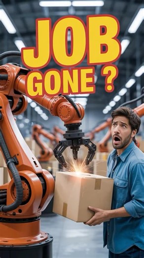 AI Robot Replacing Workers 😱🤖 | Smart Robotic Arm in Factory | Future is Here! #professorofwhy