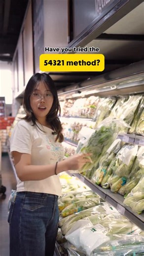 Do you know the 54321 method? Try it this week and see how it changes your grocery game. Try it with 📍WEMART #wemart #dubai #groceryshopping #vegetables #wemartfinds #uae #asianfood | WEMART