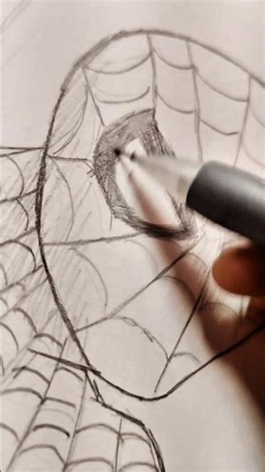 SPIDER-MAN (GOATED Art Edit)⚡☠️ #shorts #drawing #spiderman