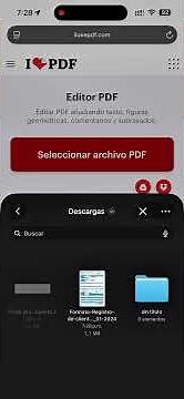 Cómo firmar un PDF utilizando una imagen de tu firma en un iPhone o iPad a través de iLovePDF