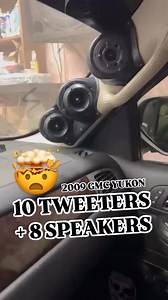 Jason Coopers 2009 GMC Yukon Denali is LOADED up with 10 Tweeters and 8 Mid Range speakers in the front of his cab installed with our Pods. He enjoys his sound brought out to the MAX! Thank you for using Custom Speaker Pods 🇺🇸 - Why choose Custom Speaker Pods? 🤔 ☑️ Made In the USA ☑️ Easy and Quick Installation ☑️ No Glue, Fiberglass or Bondo ☑️ Family Owned Buisness ☑️ Fits Exactly as they should So what are you waiting on, Order your pods today! 👉👉👉Https://customspeakerpods.com/ref/1/ #c