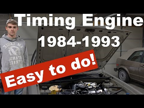 VW Mk1 Mk2 & Citi Golf Static Ignition Timing - NO Timing Light Needed!