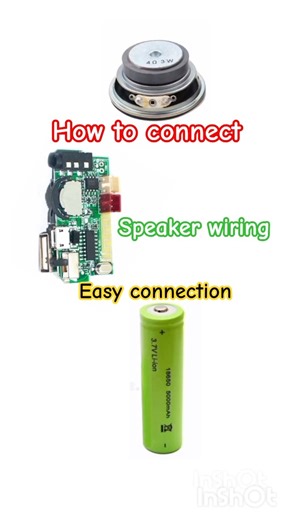 DIY Bluetooth Speaker 🔊 Full Wiring Tutorial | 18650 Battery + 4Ω Speaker +speaker module #viral