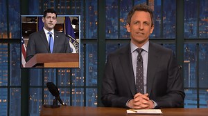 Seth Meyers Takes Jab at Paul Ryan | ‘Late Night’