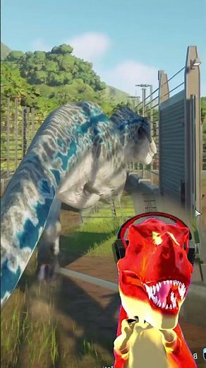 BLUE became a T-REX !!! | Jurassic World Evolution 2 | Short Dinosaur Video