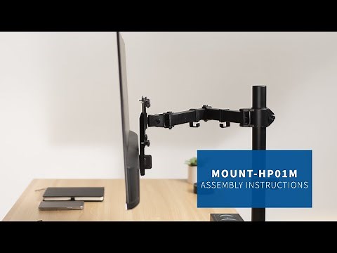 MOUNT-HP01M VESA Adapter for Compatible HP M-Series Monitors Assembly by VIVO