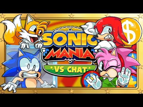 Getting Tortured By My Fans In Sonic Mania Vs Chat!