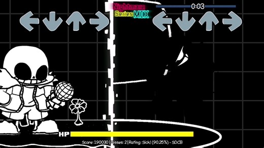 [超燃警告⚠️⚠️⚠️]fnf噩梦混音4.2.5-（Bad-Time）