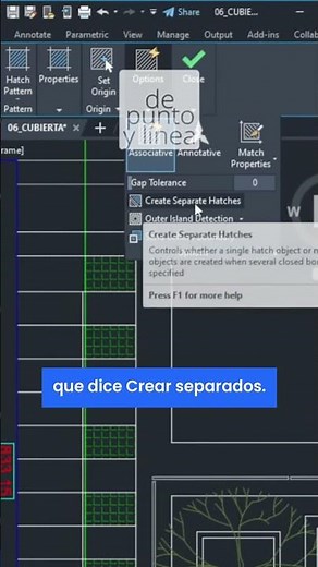🚀 Learn how to create hatches or separate shaded areas in CAD | AutoCAD Tips