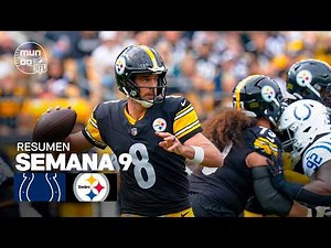 Indianapolis Colts vs. Pittsburgh Steelers | Resumen NFL en español - Semana 9 | NFL Highlights 2025