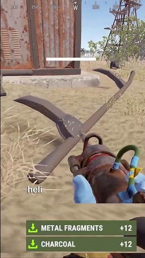 TLDR Taking Down Heli🚁Tips in Rust! #rust #shorts