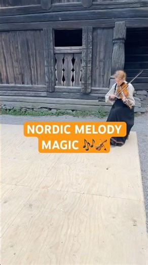 Norwegian folk tune played on violin. #shorts #violin #pov #norwegianmusic #nordicvibes #folkmusic