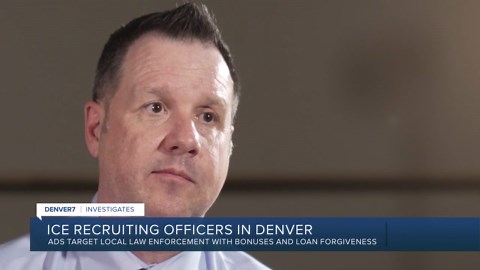 ICE targeting law enforcement in recruitment ads airing in Denver