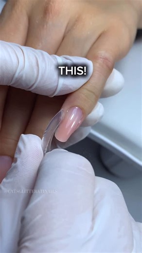 Catherine | Dual Form Nail Artist | SATX on Instagram: "I’ll never get over how dual forms can take rough nails and make them look this good. ✨ If you’re in San Antonio and want your nails to feel like art, this IS your answer ❤️"