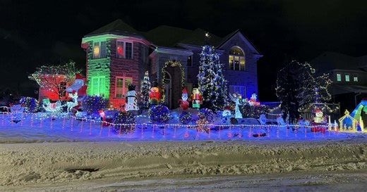 Follow the Guelph Christmas Lights Map by Guelph This and That