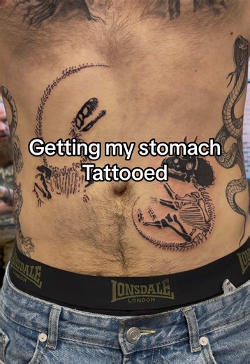 My First Stomach Tattoo Experience