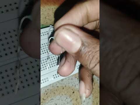 How to build a not gate without any Arduino and lagging code