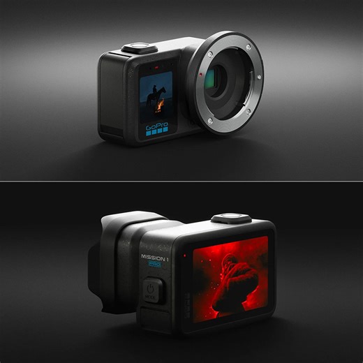 GoPro's New MISSION 1 Line of Cinema Cameras Boast 8K Recording and Swappable Lens System