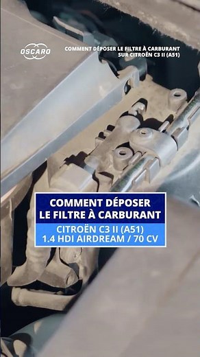 🚗 Tuto Complet : Comment changer le filtre à carburant sur Citroën C3 II / 1.4 HDi / 70 cv