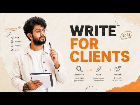 I’d Learn Copywriting Like This in 2026! (Freelancing Skill)