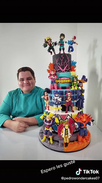 Creative Pastel My Hero Academia Characters | Handmade Figures | Unique Cake Designs