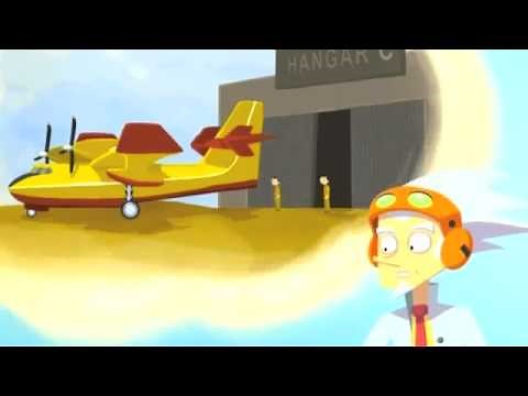 Le canadair, comment ça marche ? - le Professeur Gamberge