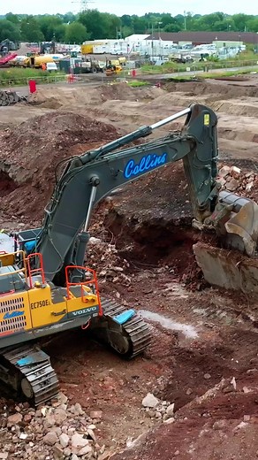 62K views · 1.1K reactions | Collins Demolition removing substantial subterranean structures after above ground demolition of former commercial and industrial units has been completed #collinsearthworks #collinsdemolition #demolition #construction #recycling #heavyequipment | Collins Earthworks Ltd | Facebook