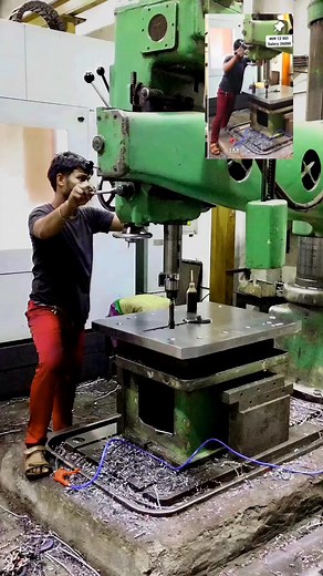 142K views · 895 reactions | Fast mode tapping drill machine #machine #tapping #reels #lover #machinery #trending #viral | Siva Patel | Facebook