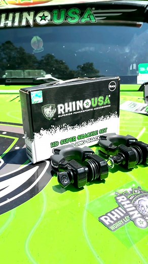 4.5K views · 27 reactions | If you haven't already, check out our amazing Heavy Duty Shackle Set! Easy to install and fit any OEM or Aftermarket application. Built to last, our break strength is top of the line at over 40,000lbs. Grab your next RhinoUSA gear today! #rhinousa #OffRoad #worrylessadventuremore | RHINO USA | Facebook