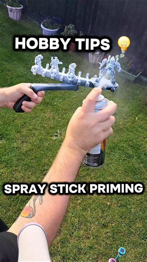 Hobby Tips - Spray Stick Priming | Warhammer 40K