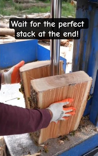 This Vertical Splitter is Reversing Everything You Know About Firewood! 🪵💨