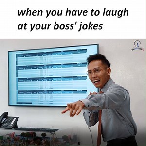 There are two kinds of employees: those who laugh at the boss’s jokes, and those who need to find a new job | TheSmartLocal.com
