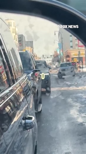 'HE CROSSED A LINE': A #BorderPatrol #officer in #Minneapolis explains #protocol in real time as a car trails and honks at him for miles — with #mattfinn riding along.