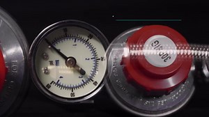 12FT High Pressure Propane Regulator with Hose, Adjustable 0-30 PSI Regulator with Gauge, Stainless Steel Braided Hose, Connect 5-100LB POL Propane Tank to Fire Pit Burner Heater Fryer Smoker Griddle